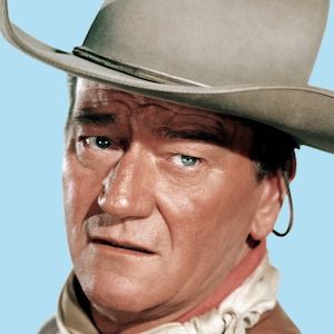 John Wayne's profile